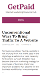 Mobile Screenshot of getpaidbd.com